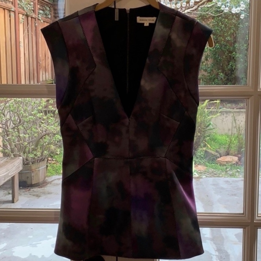 Rebecca Taylor peplum blouse - Picture 4 of 4